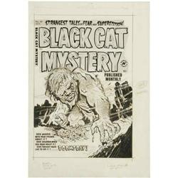 Warren Kremer (attributed) - Black Cat Mystery #40 Cove Warren Kremer (attributed) - Black Cat Myste