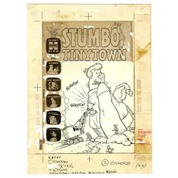 Warren Kremer - Stumbo Tinytown #12 Cover Original Art Warren Kremer - Stumbo Tinytown #12 Cover Ori