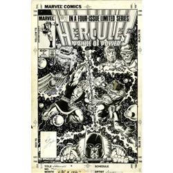 Bob Layton - Hercules V2#2 Cover Original Art (Marvel, Bob Layton - Hercules V2#2 Cover Original Art