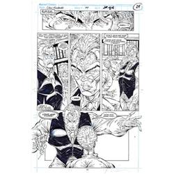 Rob Liefeld - The New Mutants #99, page 24 Original Art Rob Liefeld - The New Mutants #99, page 24 O