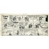 Image 1 : Stanley Link - Tiny Tim Sunday Comic Strip Original Art Stanley Link - Tiny Tim Sunday Comic Strip O
