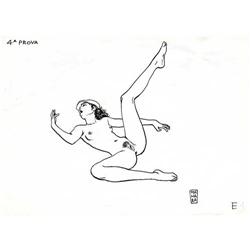 Milo Manara - "Manara's Kama Sutra" Illustration Origin Milo Manara - "Manara's Kama Sutra" Illustra