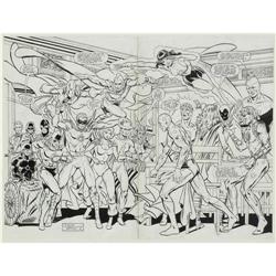 Todd McFarlane and Tony DeZuniga - Infinity, Inc. #25, Todd McFarlane and Tony DeZuniga - Infinity, 