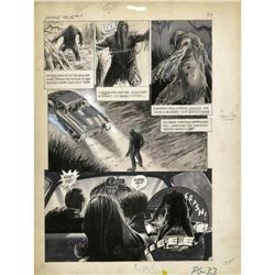 Gray Morrow - Savage Tales #1, Man-Thing page 33 Origin Gray Morrow - Savage Tales #1, Man-Thing pag