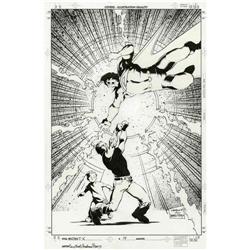 Cary Nord and Andrew Pepoy - Mutant X #14 Cover Origina Cary Nord and Andrew Pepoy - Mutant X #14 Co