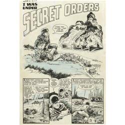 Bob Powell - War Battles #3 Complete 8-page Story "I Wa Bob Powell - War Battles #3 Complete 8-page 