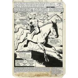 Ron Randall - Arak, Son of Thunder #28, Page Original A Ron Randall - Arak, Son of Thunder #28 Page 