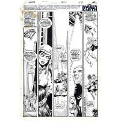 Ron Randall - Warlord, "The Barren Earth" Page Original Ron Randall - Warlord, "The Barren Earth" Pa