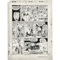 Fiction House Artist - Rangers Comics #2, "Jeep Milarke Fiction House Artist - Rangers Comics #2, "J