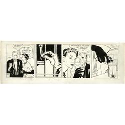 Alex Raymond - Rip Kirby Daily Comic Strip Original Art Alex Raymond - Rip Kirby Daily Comic Strip O