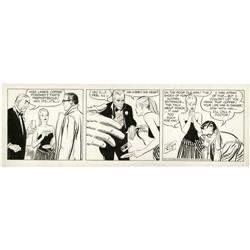 Alex Raymond - Rip Kirby Daily Comic Strip Original Art Alex Raymond - Rip Kirby Daily Comic Strip O