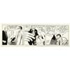 Image 1 : Alex Raymond - Rip Kirby Daily Comic Strip Original Art Alex Raymond - Rip Kirby Daily Comic Strip O