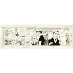 Alex Raymond - Rip Kirby Daily Comic Strip Original Art Alex Raymond - Rip Kirby Daily Comic Strip O