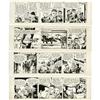 Image 1 : Frank Robbins - Johnny Hazard Daily Comic Strip Origina Frank Robbins - Johnny Hazard Daily Comic St