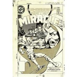 Marshall Rogers - Mister Miracle #19 Cover Original Art Marshall Rogers - Mister Miracle #19 Cover O
