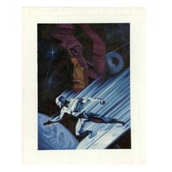 Mark Romanoski - Silver Surfer and Galactus Illustratio Mark Romanoski - Silver Surfer and Galactus 