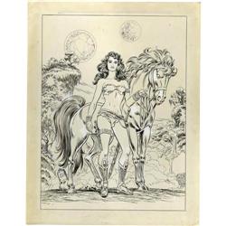 John Romita Sr. and Tom Palmer - "Sahara" Motion Pictur John Romita Sr. and Tom Palmer - "Sahara" Mo