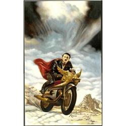 Rowena Morrill - The Iron Dream Cover Original Art (Poc Rowena Morrill - "The Iron Dream" Cover Orig