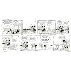 Tom Ryan - Tumbleweeds Sunday Comic Strip Original Art, Tom Ryan - Tumbleweeds Sunday Comic Strip Or