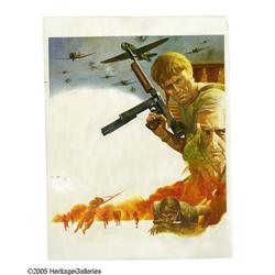 Manuel Perez Clemente Sanjulian - Illustration Original Manuel Sanjulian - World War II Illustration