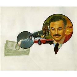 Manuel Sanjulian - Cover Illustration Original Art (und Manuel Sanjulian - Book Cover Illustration O