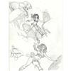Image 1 : Mark Schultz - Hannah Dundee Drawing Original Art (unda Mark Schultz - Hannah Dundee Drawing Origina