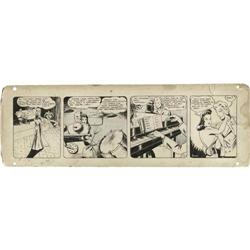 George Shedd - Secret Agent X-9 Daily Try-Out Comic Str George Shedd - Secret Agent X-9 Daily Try-Ou