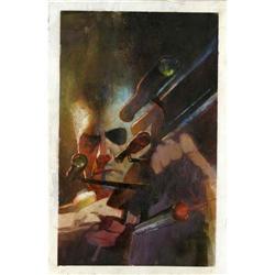 Bill Sienkiewicz - Fury #1 Cover Original Art (Marvel, Bill Sienkiewicz - Fury #1 Cover Original Art