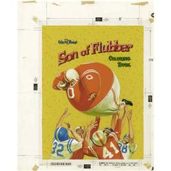 Western Publishing Artist - Son of Flubber Coloring Boo Western Publishing Artist - "Son of Flubber"