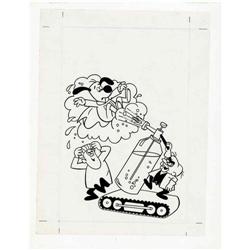 Western Publishing Staff Artist - Underdog Cover Origin Western Publishing Artist - Underdog Cover O