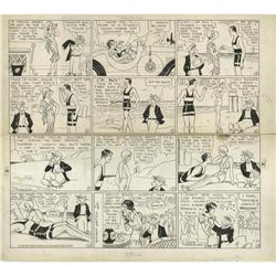 Russ Westover - Tillie the Toiler Sunday Comic Strip Or Russ Westover - Tillie the Toiler Sunday Com