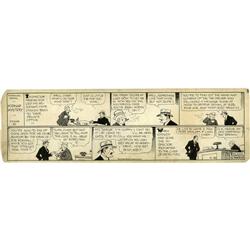 Ed Wheelan - Minute Movies Daily Comic Strip Original A Ed Wheelan - Minute Movies Daily Comic Strip