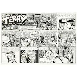 George Wunder - Terry and the Pirates Sunday Comic Stri George Wunder - Terry and the Pirates Sunday