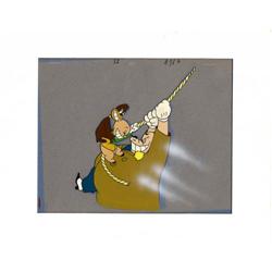 Porky Pig's Feat Production Cel Recreation Original A "Porky Pig's Feat" Production Cel Original Art