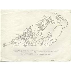 Walt Disney Studio Artist - "Aladdin" Preliminary Anima Walt Disney Studio Artist - "Aladdin" Prelim