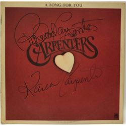 Signed Carpenters "A Song For You" Album Cover