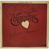 Image 1 : Signed Carpenters "A Song For You" Album Cover