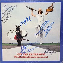 Signed The Rolling Stones, Get Yer Ya Yas Out Album Cover