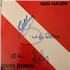 Image 1 : Signed Van Halen  Diver Down Album Cover