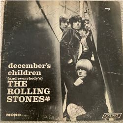 Signed The Rolling Stones, December’s Children Album Cover