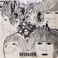 The Beatles Signed Revolver Album Cover