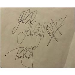 Led Zeppelin Autographs