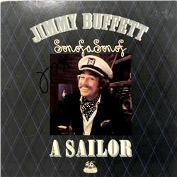 Signed Jimmy Buffett "Son Of A Son  Of A Sailor" Album Cover