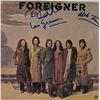 Image 1 : Signed Foreigner "Foreigner" Album Cover
