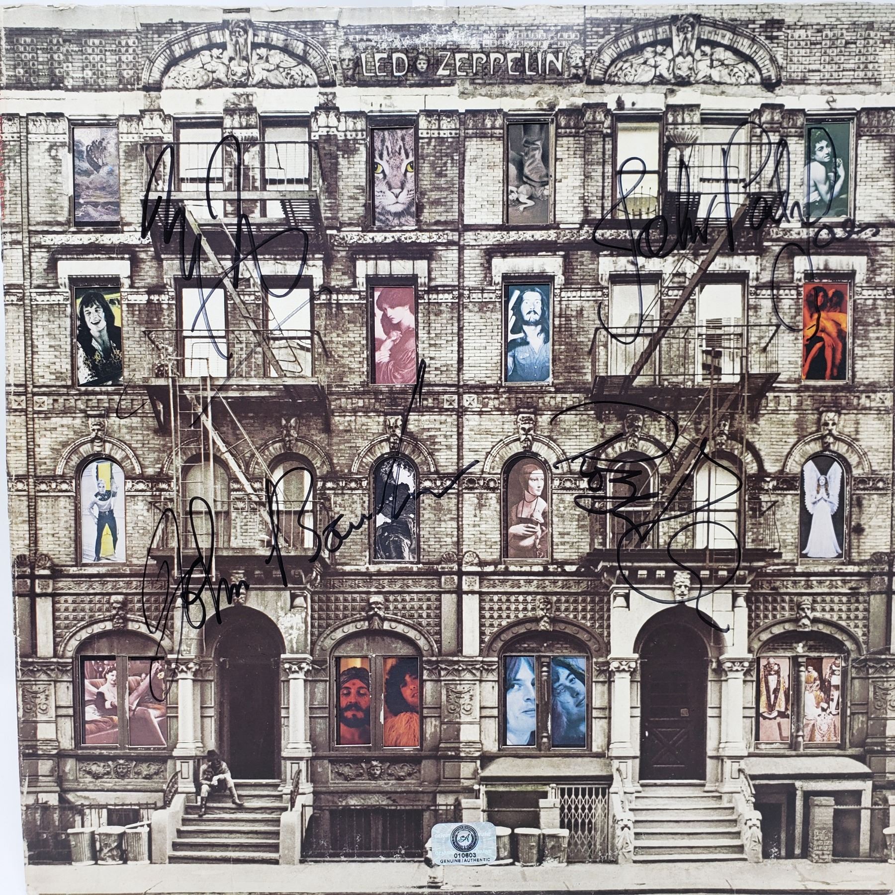 led zeppelin physical graffiti album cover