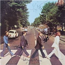 Signed Abbey Road Album Cover