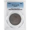 Image 1 : 1811 Small 8 Capped Bust Half Dollar Coin PCGS AU50