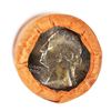 Image 2 : Original Bank Roll of (40) Brilliant Uncirculated 1964 Washington Quarter Coins