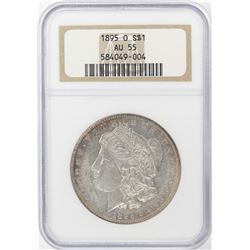 1895-O $1 Morgan Silver Dollar Coin NGC AU55