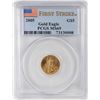 Image 1 : 2004 $5 American Gold Eagle Coin PCGS MS69 First Strike